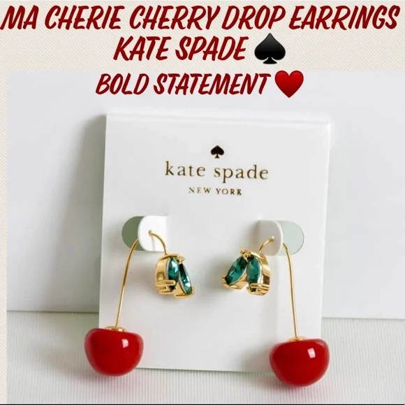 🔥🔥🔥ONE ITEM DEAL OF THE DAY KATE SPADE ♠️ Authentic Earrings Reduced Buy Now - Picture 7 of 16